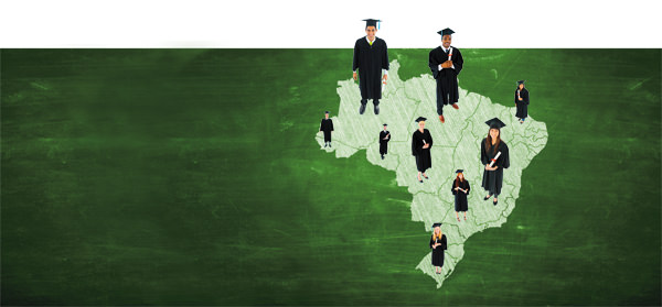 Um campus do tamanho do Brasil