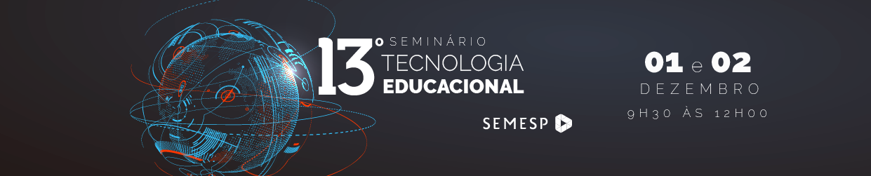 13º Seminário de Tecnologia Educacional