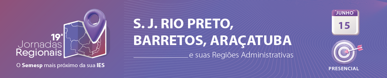 Jornadas Regionais | 19ª Edição - São José do Rio Preto